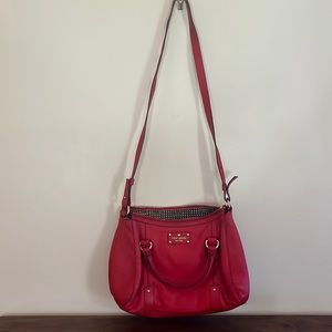Red vintage Kate spade